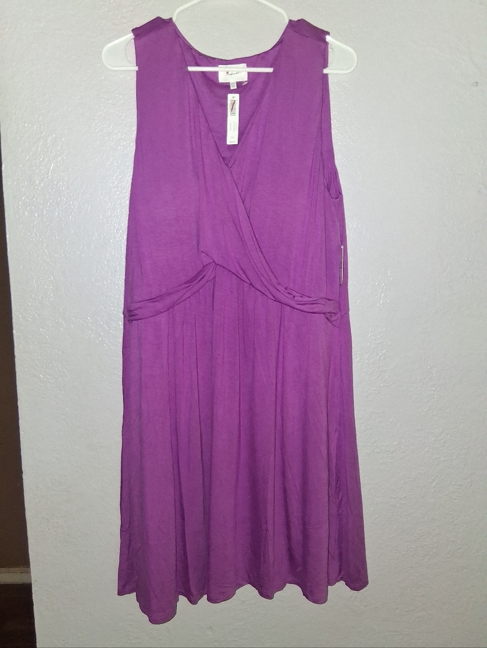 Soma Weekend NWT Short Bra Dress Sleeveless Prism Purple XXL